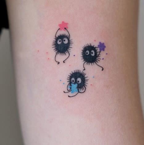 spirited away soot sprites tattoo|20 Stunning Spirited Away Tattoo Ideas That Will Steal Your Heart